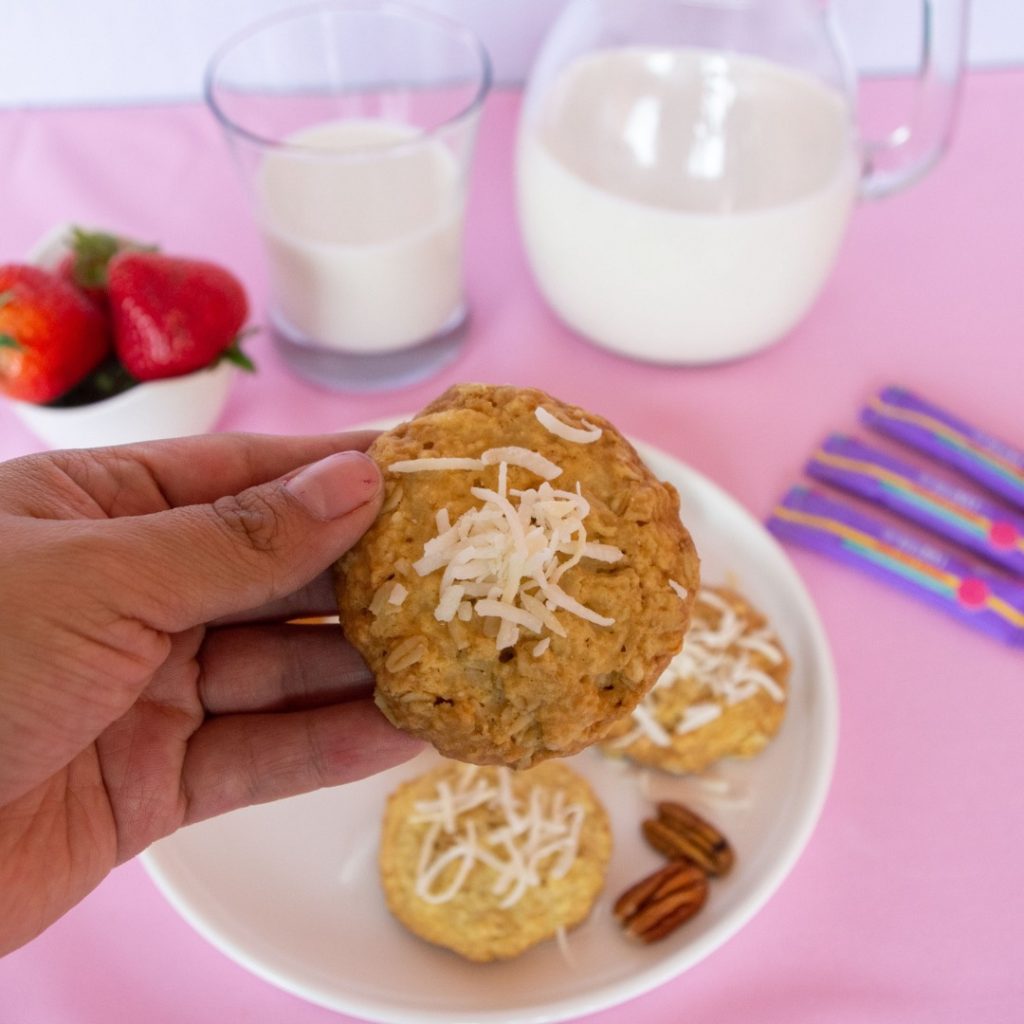 Galletas de avena y coco