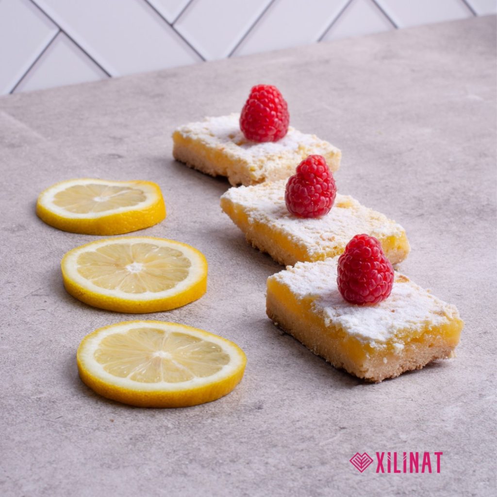 Lemon Bars Sin Azúcar