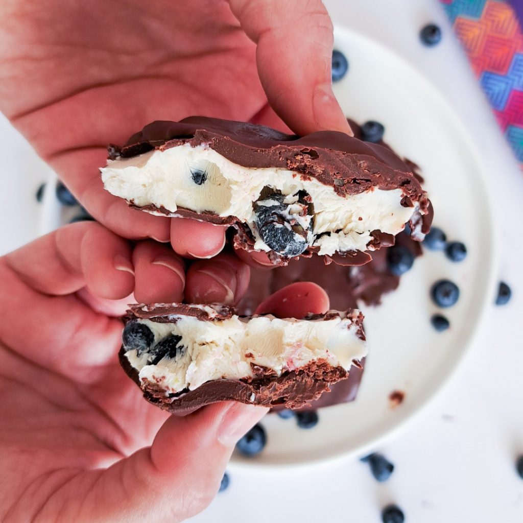 Yogurt Blueberry Clusters