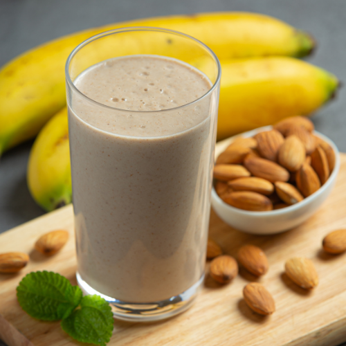 Smoothie de Plátano Alto en Proteína